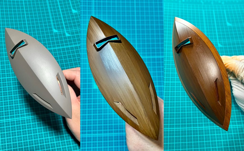 MG ゲルググ量産化を祝した木像–3枚目/制作者：Take_35