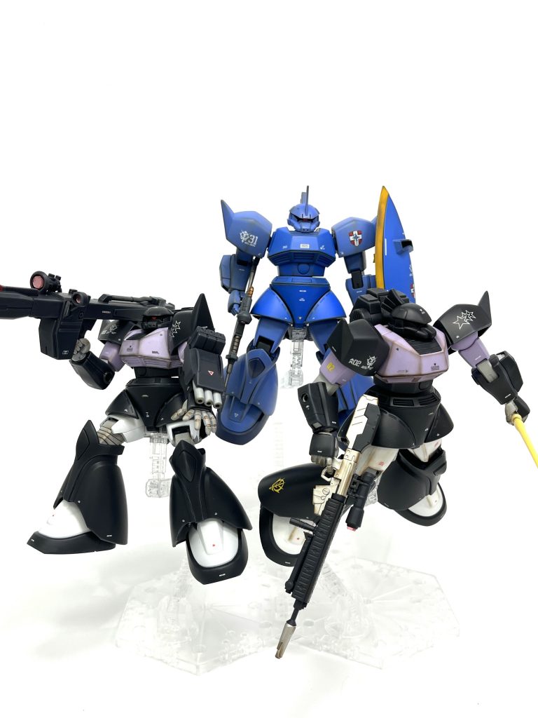 ラルさん、マッシュと一緒に撮影。やっぱ小隊で組むと良いですなー😆