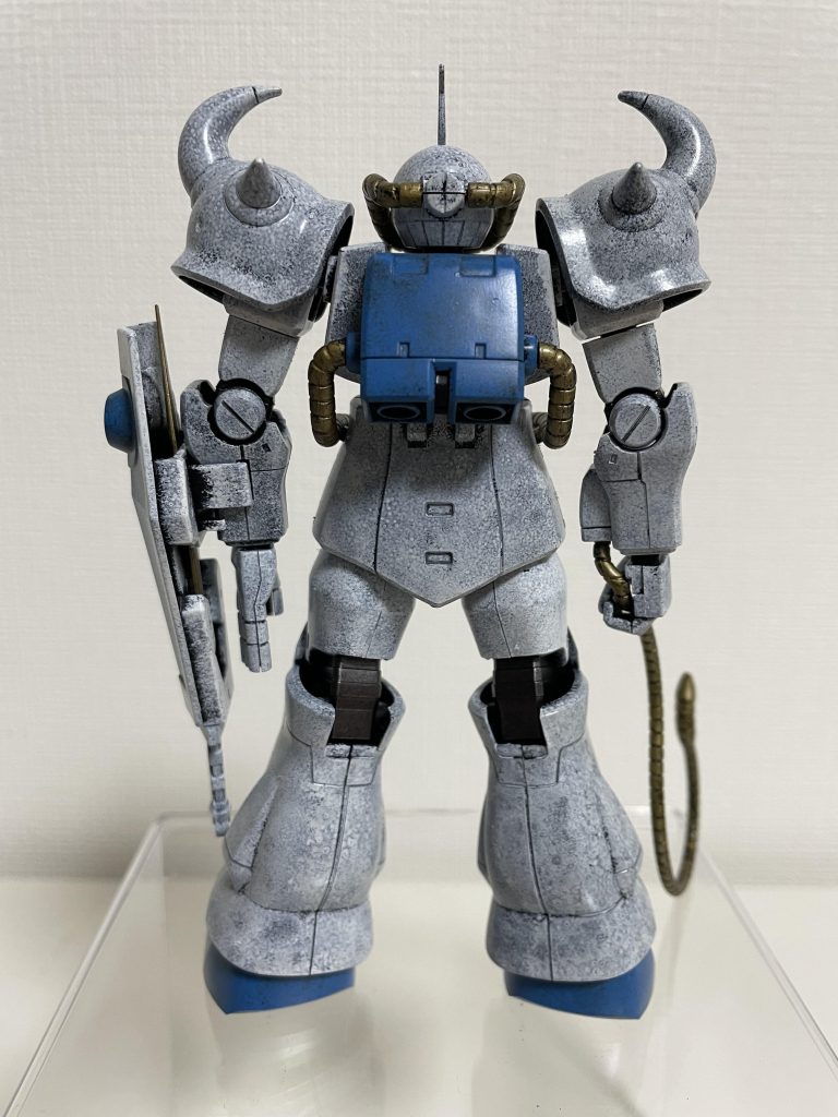 スポンジ塗装のランダムな塗装面が好み。