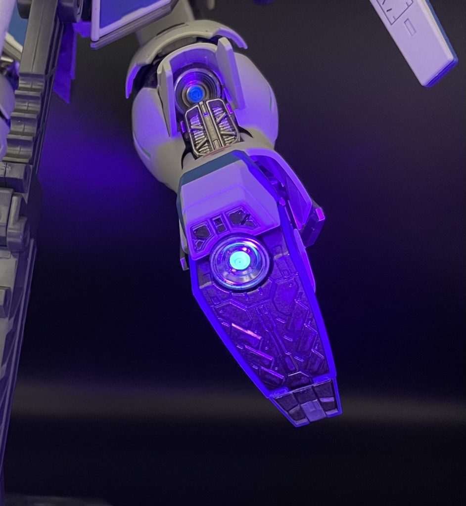 足裏も発光します