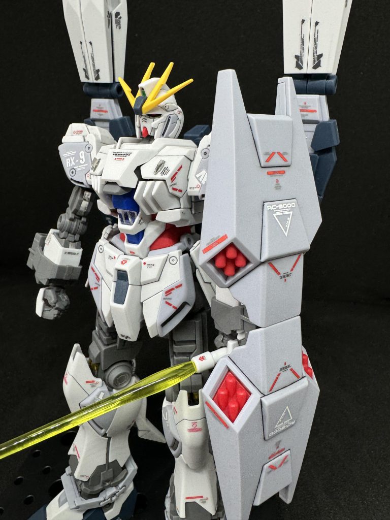 各武装展開状態。 シールドは連結状態の方が好きです。 ここまでご覧いただきありがとうございました!もし宜しければ、いいね!やコメントも頂けると嬉しいです!是非よろしくお願いします!