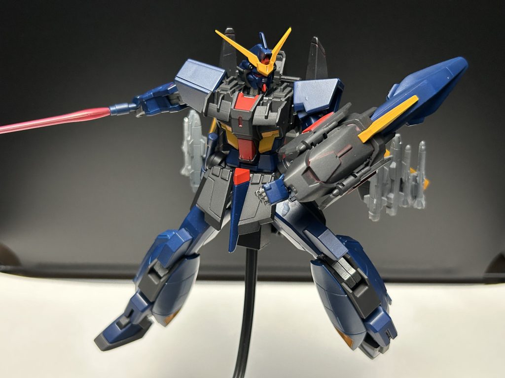 ポージング3。こちらも説明書のポーズです。