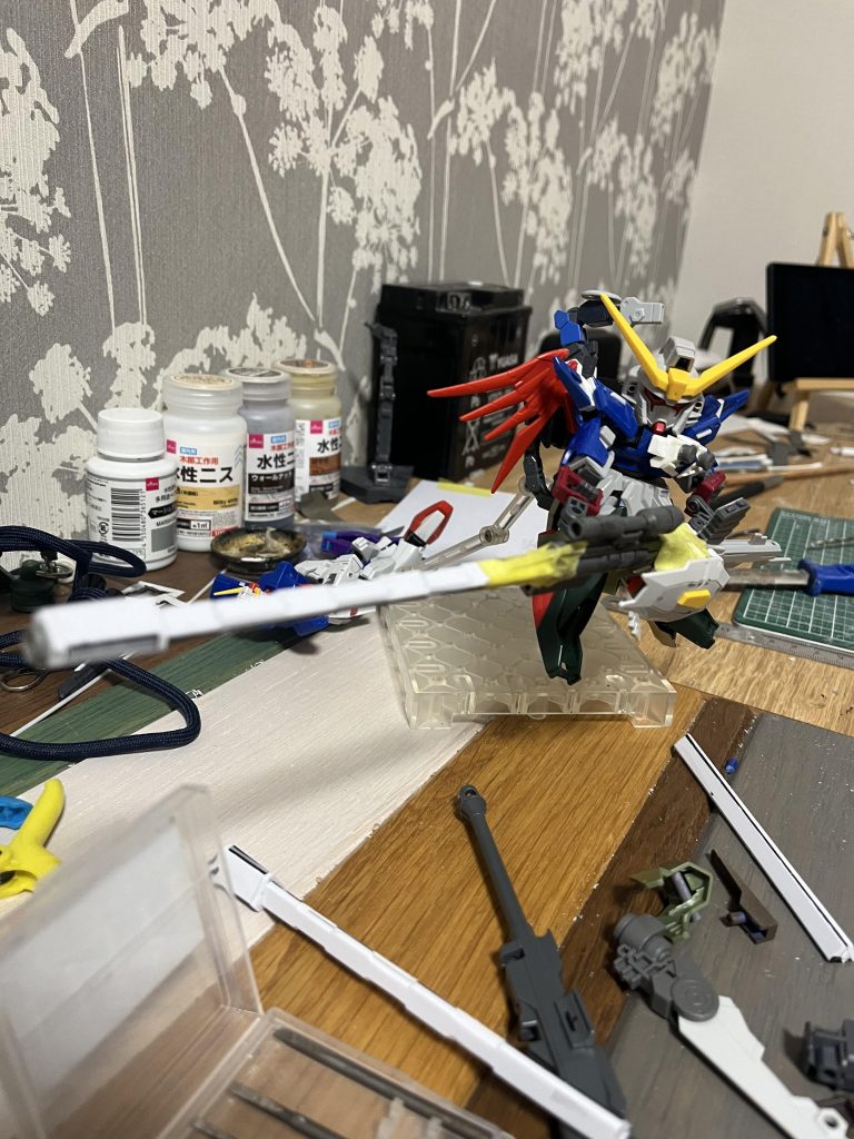 簡単ディテールアップ以外のプラ板工作は初チャレンジでした、良い経験ができました