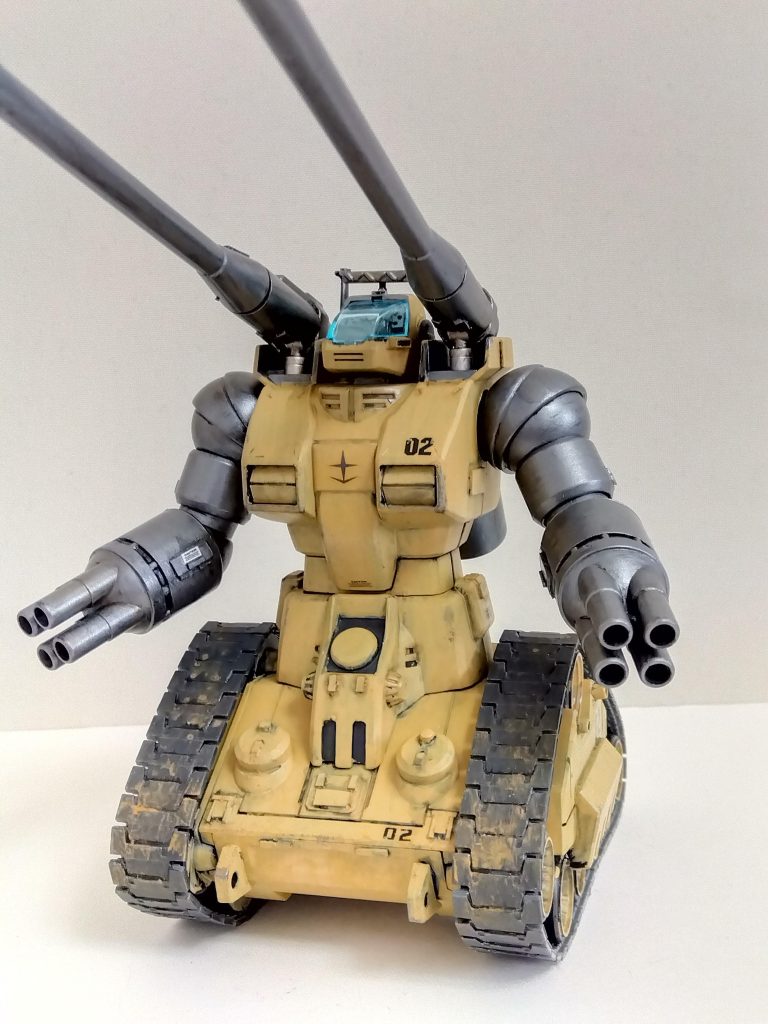 勿論、通常のガンタンクにも換装できます。