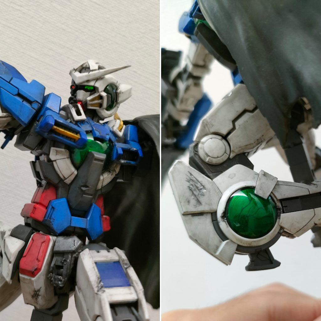 ひび割れ感ほぼ分からず笑