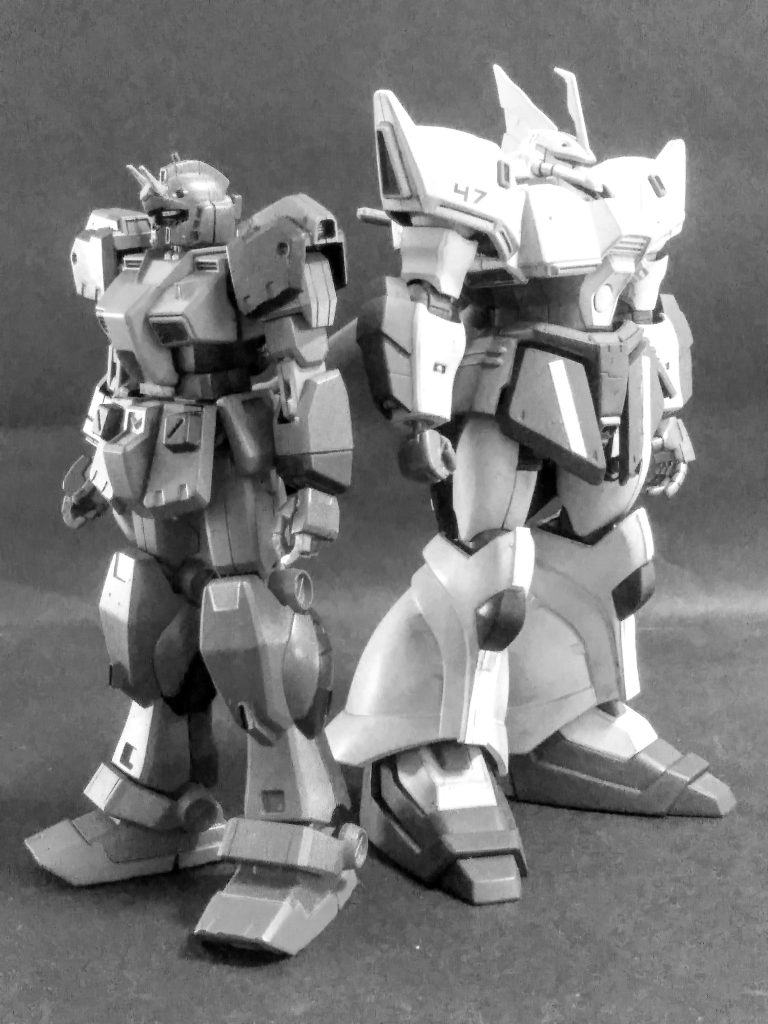                      Next time preview                　『 GELGOOG J / GM QUEL ❓』                   　        お目汚し ありがとうございました。