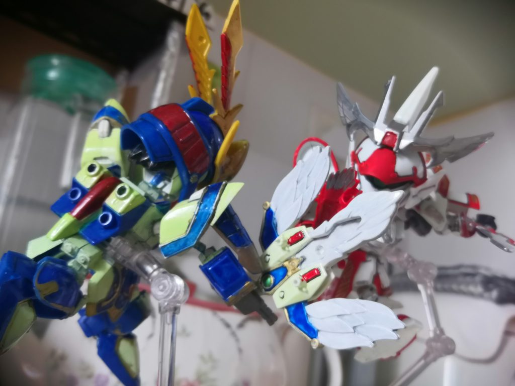 孔明司馬懿–4枚目/制作者：LUNLUN（邪道可動）