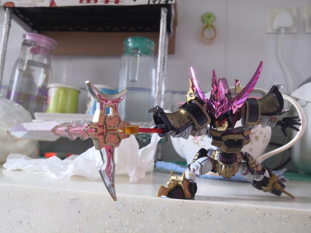 呂布トールギスX赤兔馬–6枚目/制作者：LUNLUN（邪道可動）