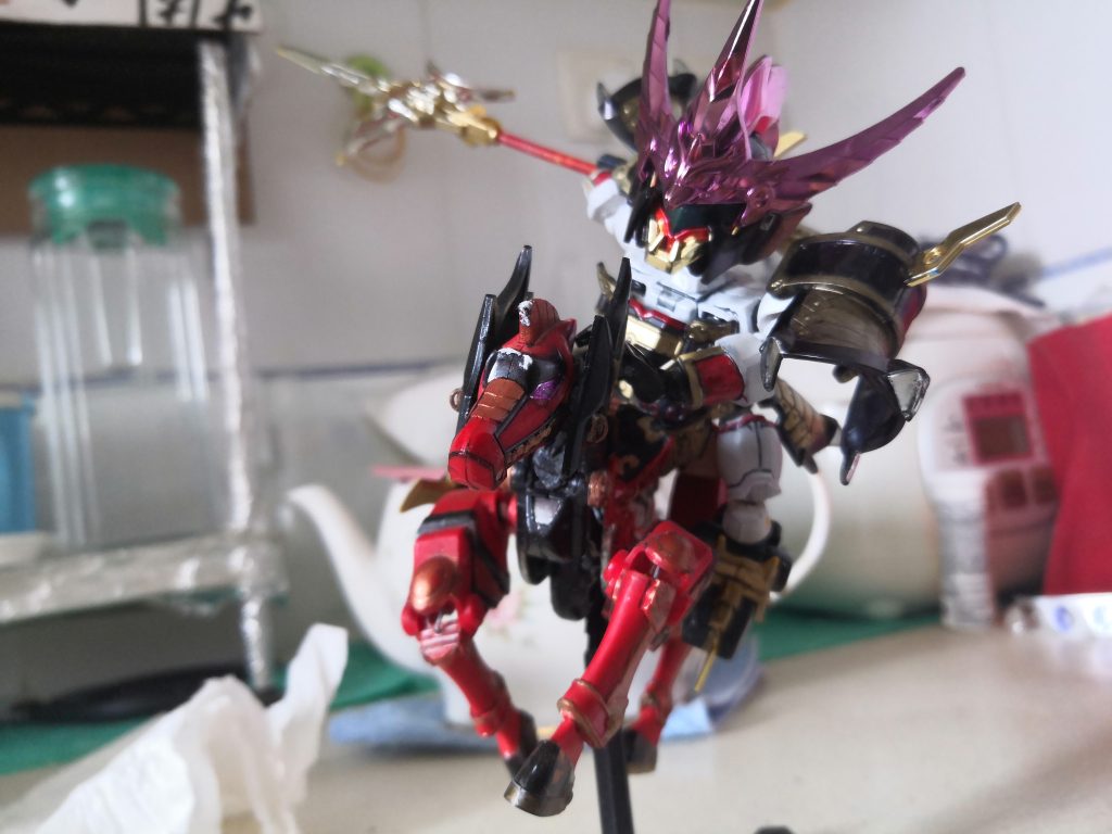 呂布トールギスX赤兔馬–3枚目/制作者：LUNLUN（邪道可動）