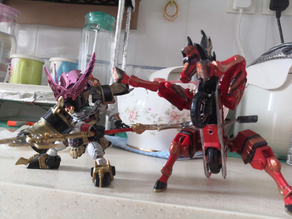 呂布トールギスX赤兔馬–8枚目/制作者：LUNLUN（邪道可動）