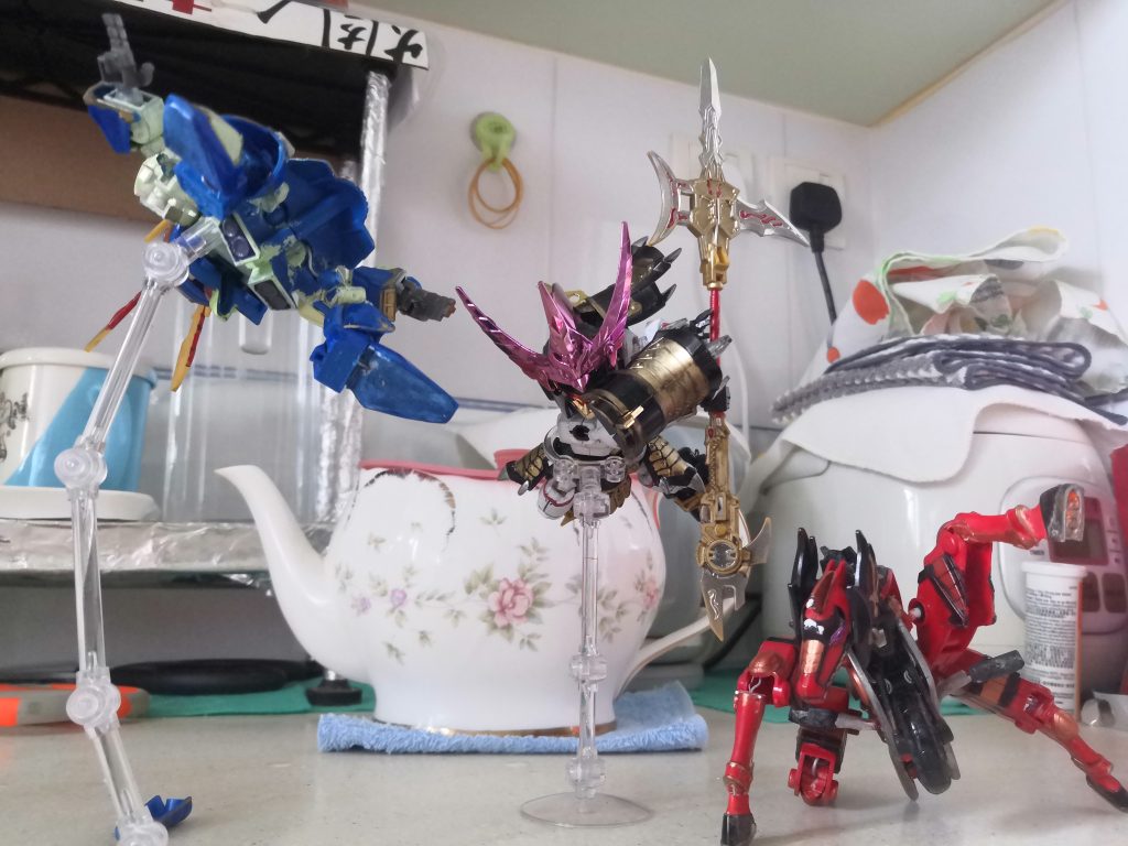 呂布トールギスX赤兔馬–3枚目/制作者：LUNLUN（邪道可動）