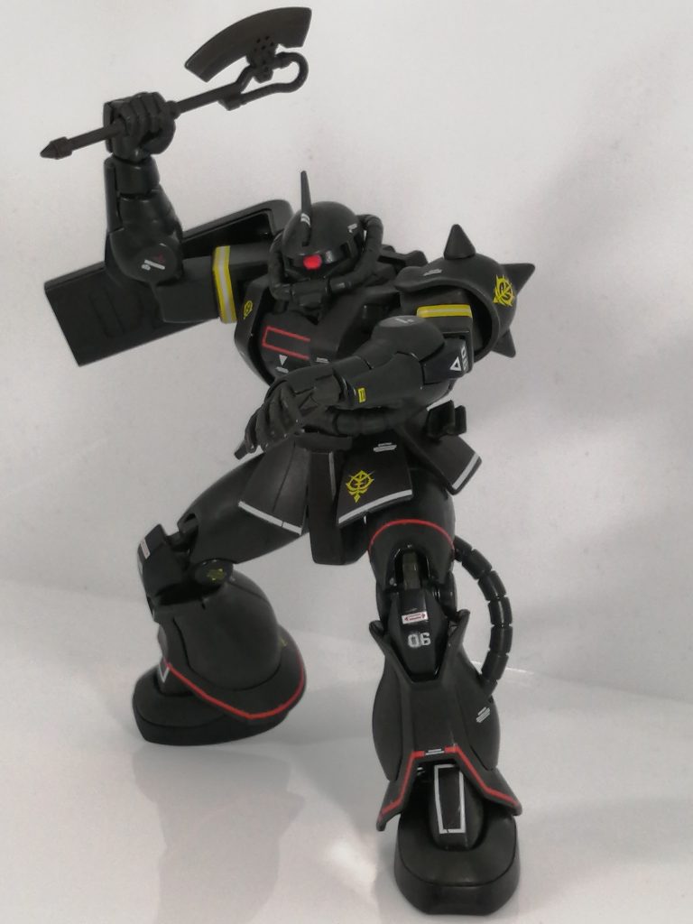 ヒートホークを振り被り！