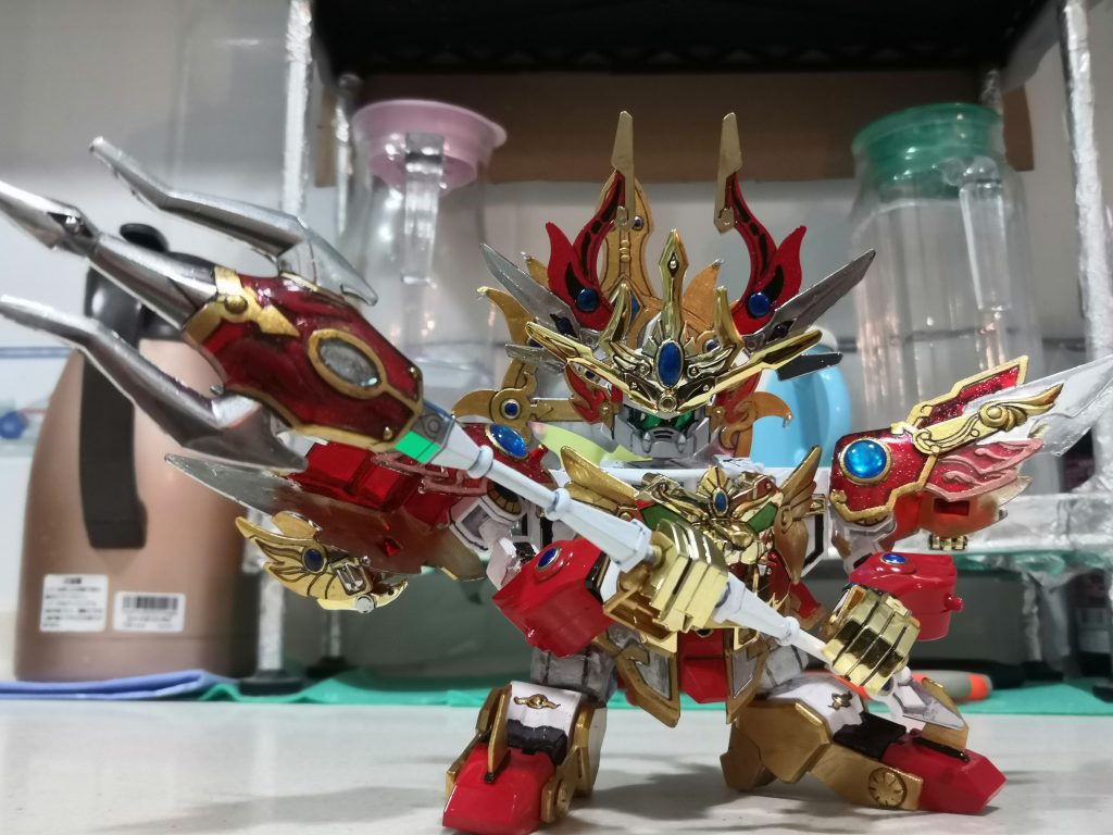 頑駄無轟炎王–4枚目/制作者：LUNLUN（邪道可動）