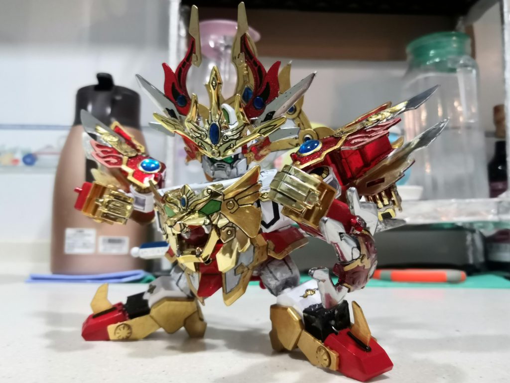 頑駄無轟炎王–7枚目/制作者：LUNLUN（邪道可動）