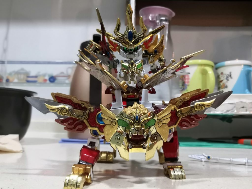 頑駄無轟炎王–2枚目/制作者：LUNLUN（邪道可動）