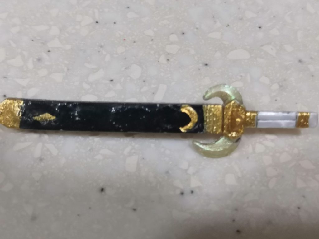 為了特顯月光所以用左mr hobby嘅トルマリングリーン