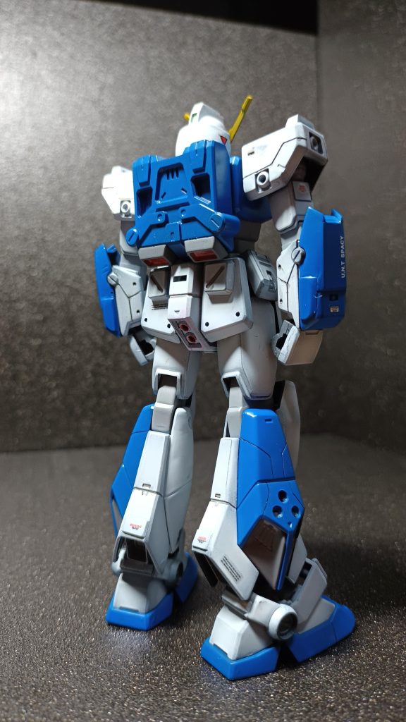 BD2のコネクティングバックパック部分は違和感無くはまっていると思ってます(zaku-kao5)