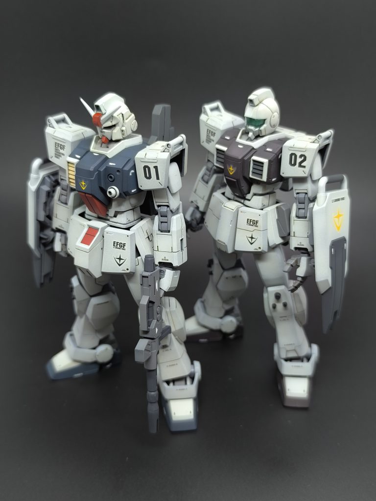 HGUC陸戦型ガンダム–2枚目/制作者:YAKISOBA