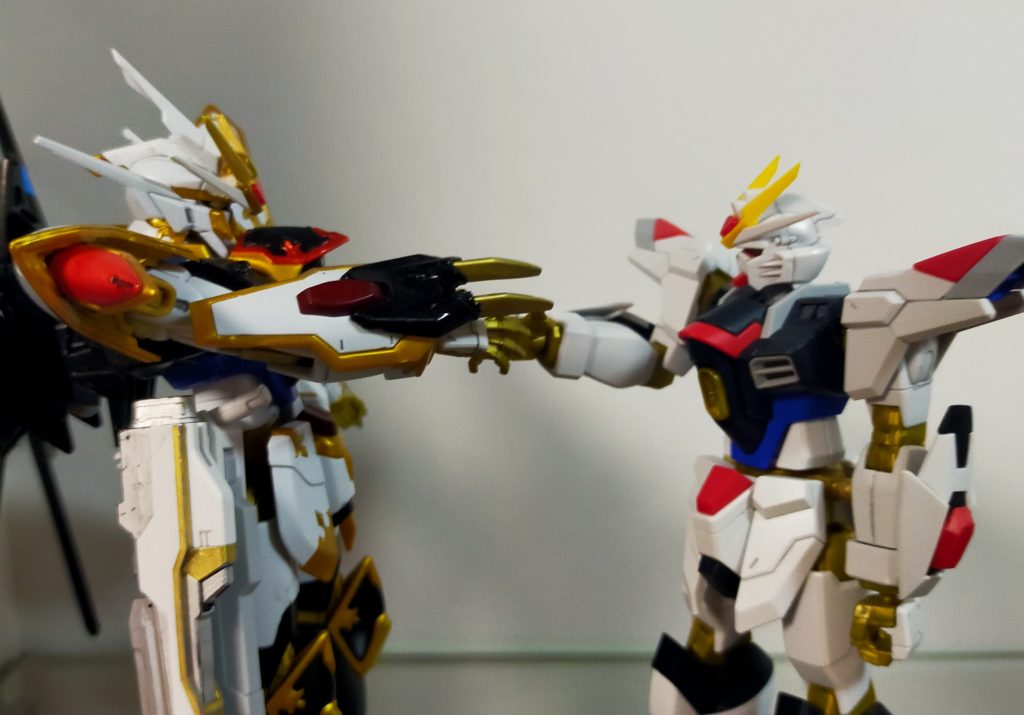 前半の物語冒頭へ戻るキラ「君のこれまでの行いを全て許す事はできない。でも、愛を知り、志を共にし、互いに思いやりを大切にできるなら…」オルフェ「人生の全てをかけても償いきれないが、それ以上に起こる前の悲劇を止め続けることを誓おう」