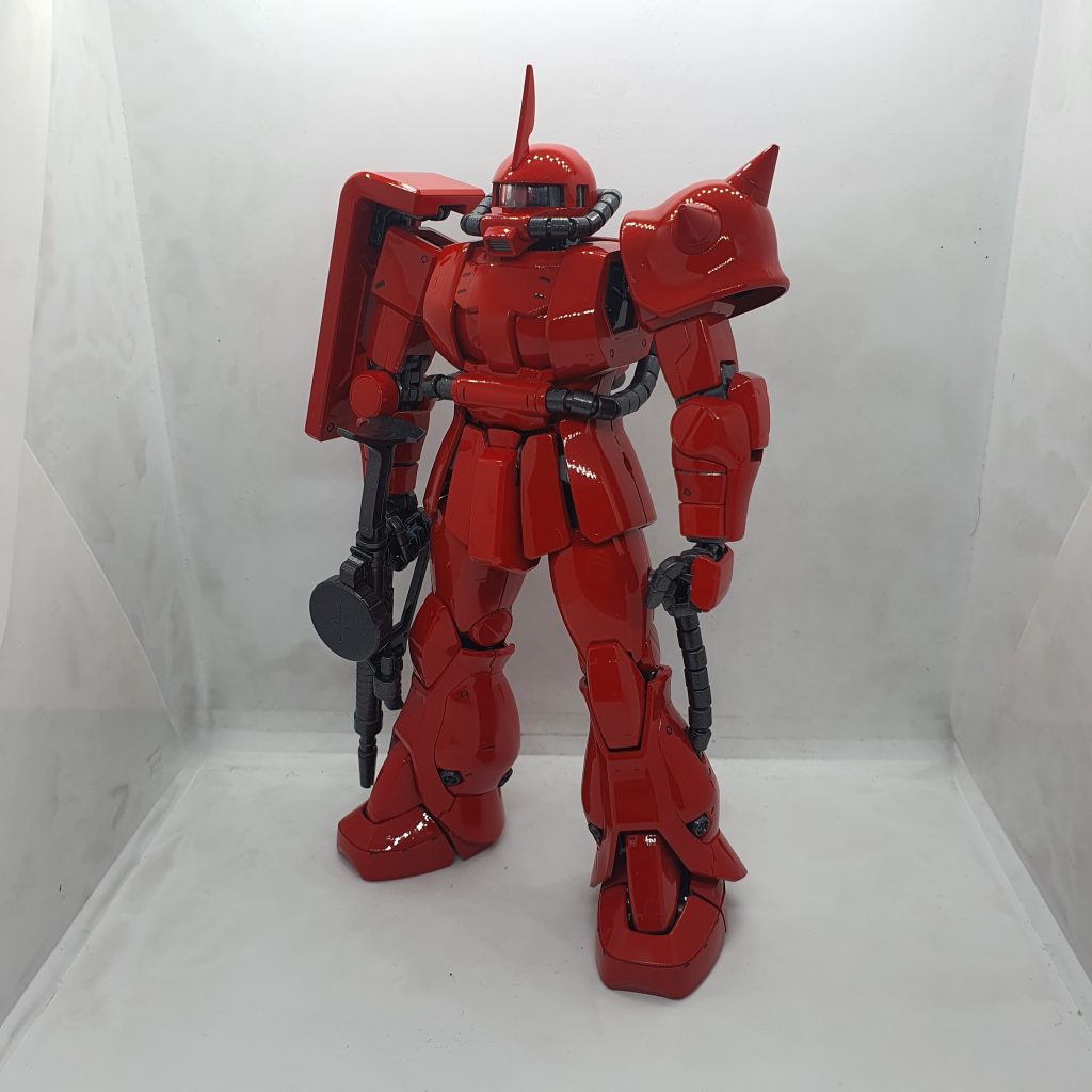 MG 1/100 #098 MS-06S Zaku II Sports Red