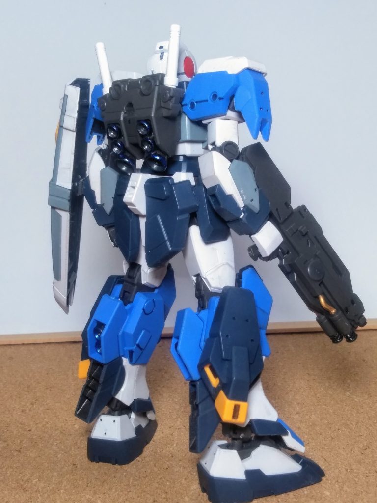 イ~~イマッシブ感 🤤💦デュフフライフルもゴツくてカッコいい 🤩⤴️⤴️因みにランドセルは通常タイプと高機動タイプが付属してます 😁素体のモノが通常タイプ 🤔此方が高機動タイプとなります 👍