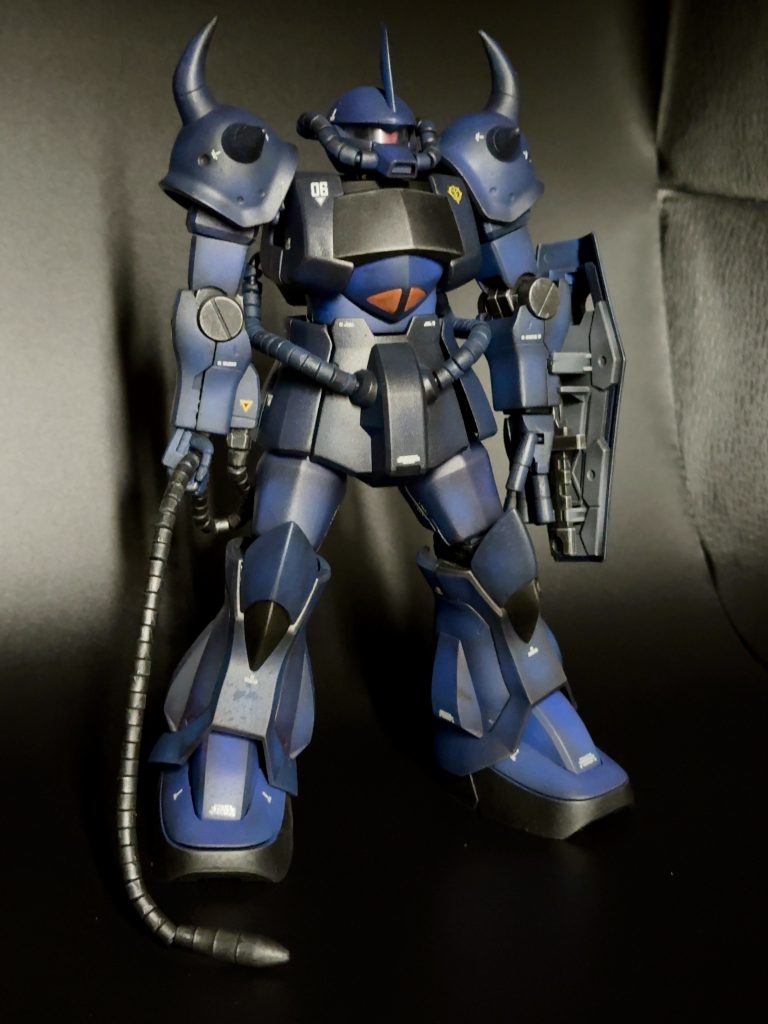 MGグフ1.0 (再塗装)–3枚目/制作者：@jiyu_nitsukuruきあい模型