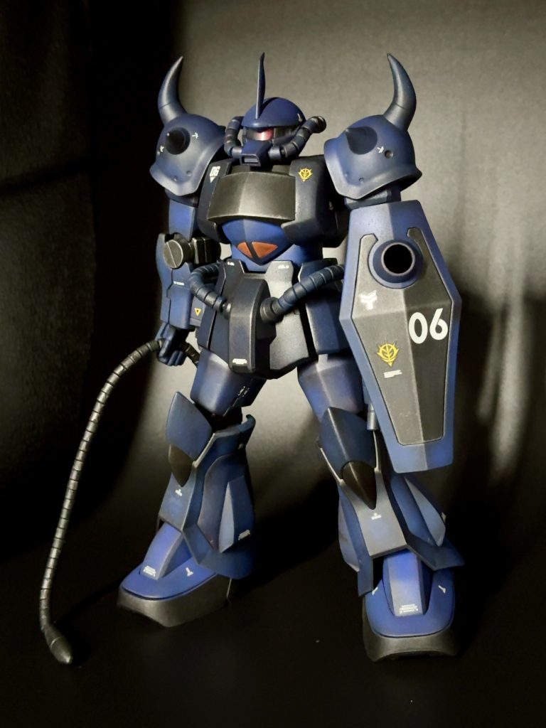 MGグフ1.0 (再塗装)–4枚目/制作者：@jiyu_nitsukuruきあい模型