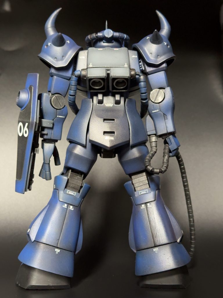 MGグフ1.0 (再塗装)–8枚目/制作者：@jiyu_nitsukuruきあい模型