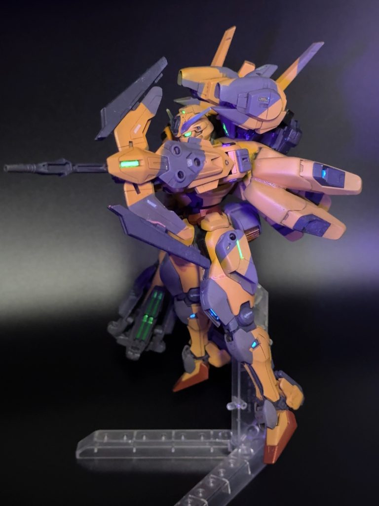 シールドは組み方を変えると弓矢っぽい形に変形出来たのでビームアーチェリー🏹としてみました♨️