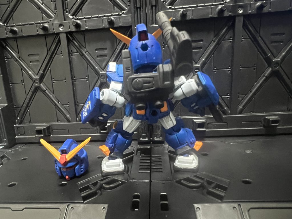 モビルスーツアンサンブル パーフェクトガンダム2号機–3枚目/制作者：ガシャポン魂