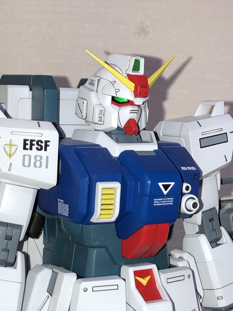 MG 陸戦型ガンダム–2枚目/制作者：MONKEY