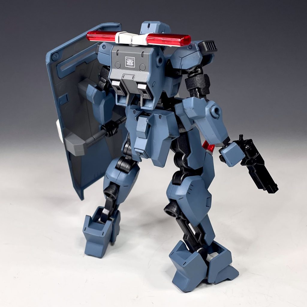 背面。パトランプはコトブキヤさんのMSGを使用。