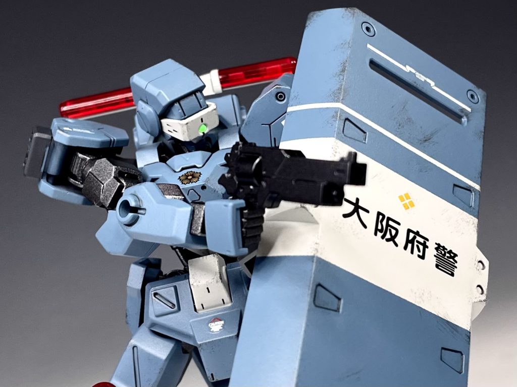 獅電(大阪府警MS犯罪対策課配備機)–5枚目/制作者：田中重工業