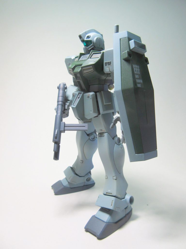 ディテールは所々に小さいプラ板貼ったり断落ちモールドを入れたくらい