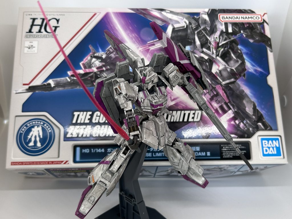 ボックスアートがカッコ良すぎて少しでも近づくよう頑張りました。