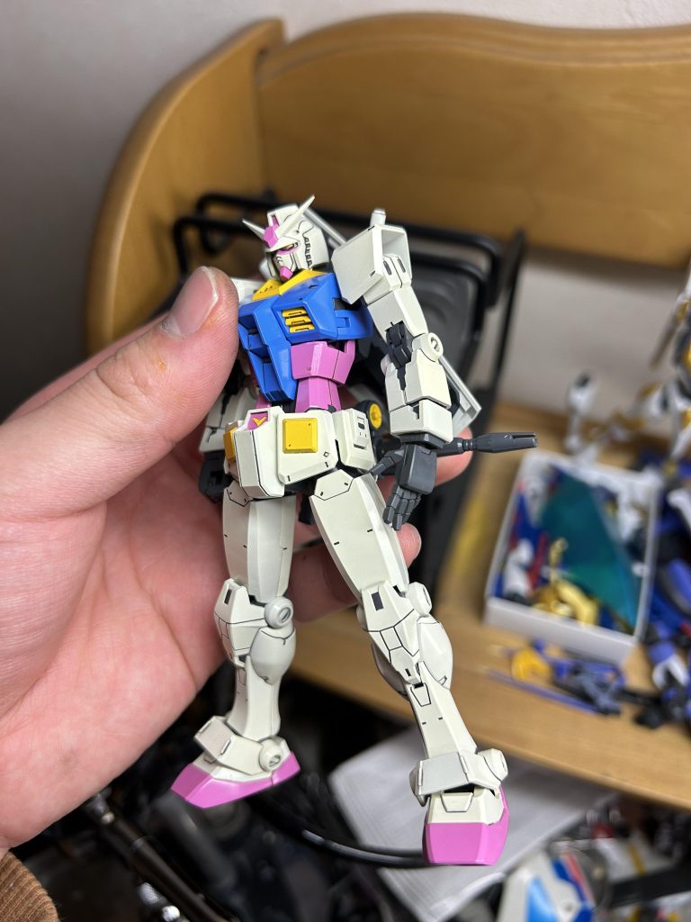 ⬛︎デカール・トップコート前今回は半光沢で仕上げてます