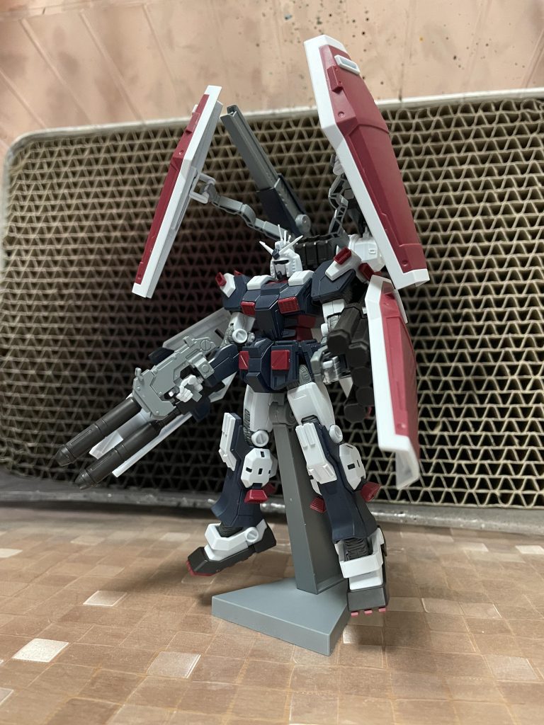 ミキシング前の、HG 1/144 FA-78 FULL ARMOR GUNDAM THUNDERBOLT Ver.