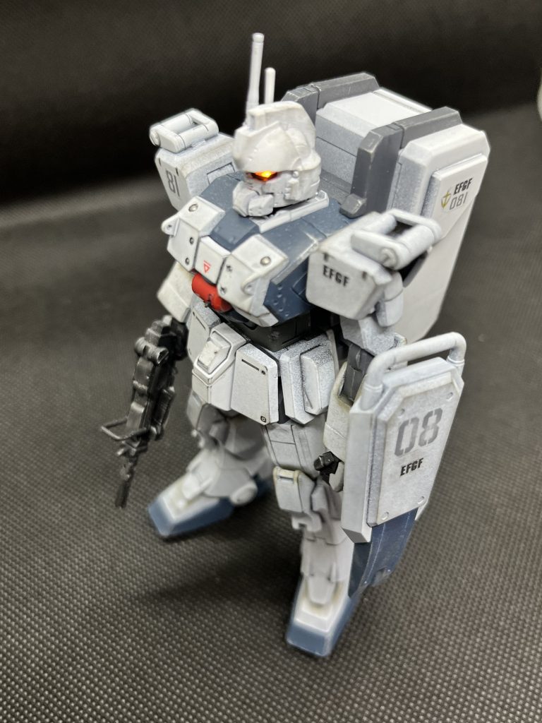 HGUC ガンダム Ez8 電飾+スタイル改修など