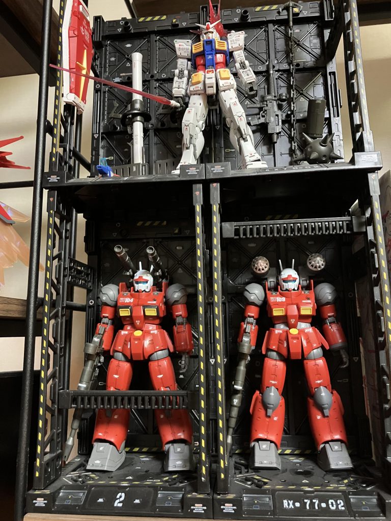 ホワイトベース隊揃った