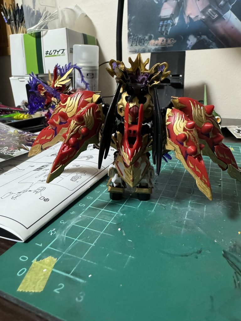 こちらも部分塗装です。