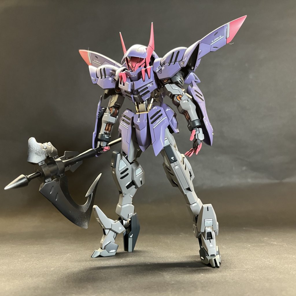 雪原の死神（ガンダムグレモリー）–3枚目/制作者：ぼんちゃん