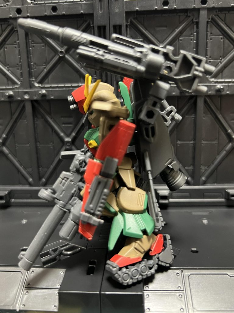 モビルスーツアンサンブル　ガンパンツァーZZ–4枚目/制作者：ガシャポン魂