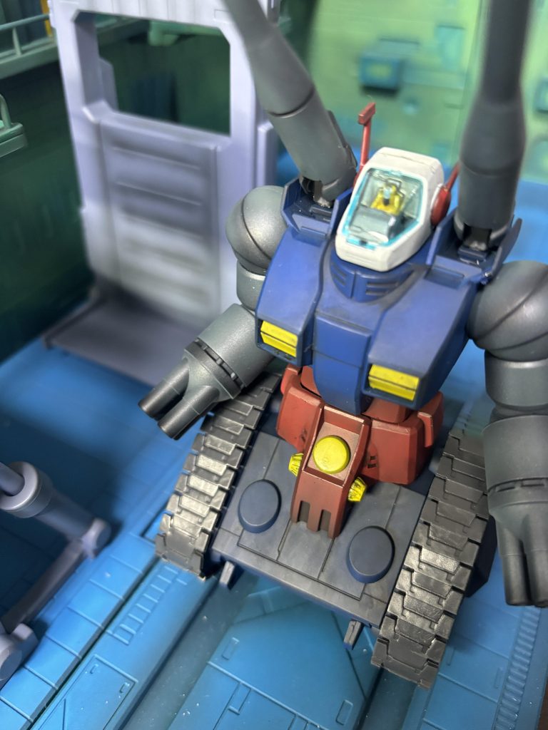 ホワイトベースカタパルトデッキ–3枚目/制作者：ノリダム