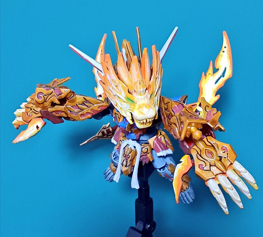 SDW HEROES 悟空インパルスガンダム–5枚目/制作者：Amesho