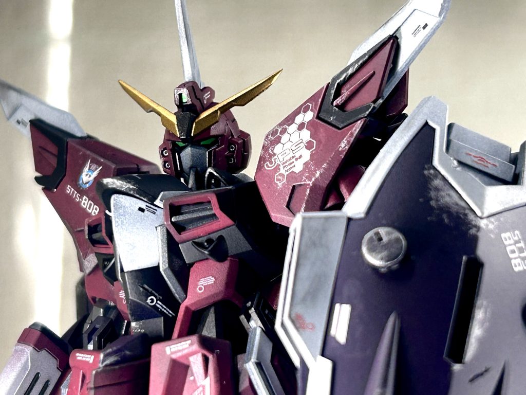 頭部もジャスティスらしさがしっかりあってカッチョいいです。