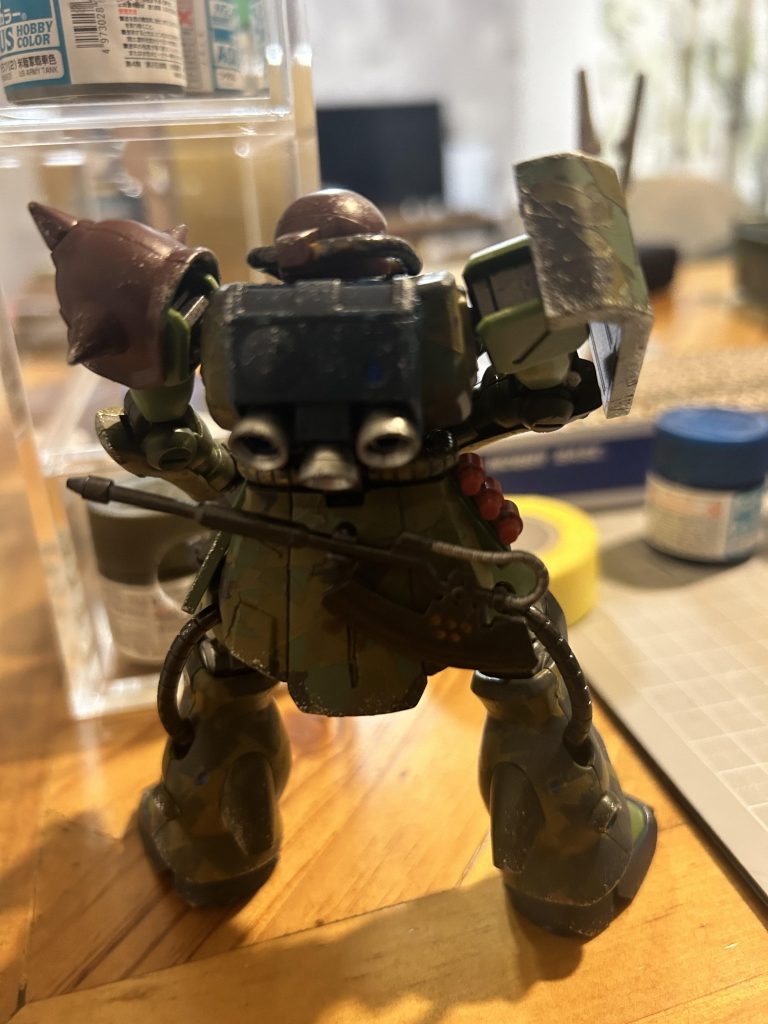 ザクII改 妻機–3枚目/制作者：クレイジーピピジュニア