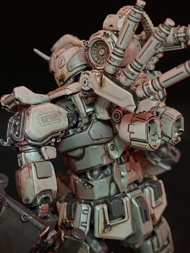 ガンダムEX ウェザリングとダメージ加工のみ–5枚目/制作者：バヤシブル