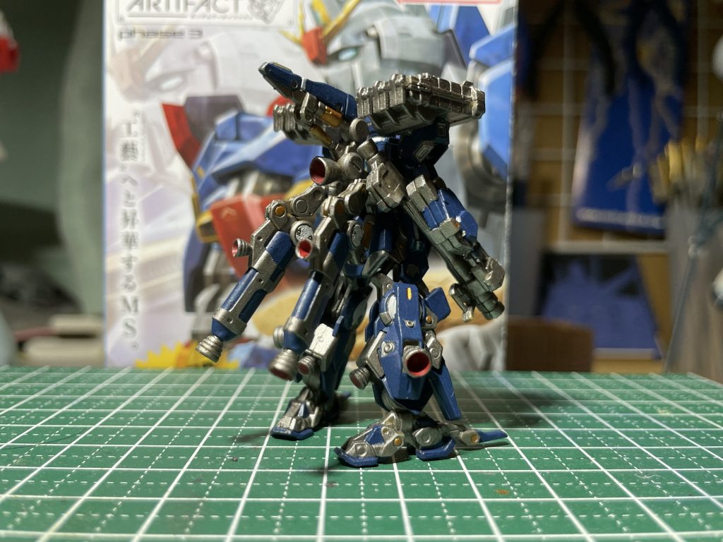 お気に入りのバックパック。少し塗り分けるだけですぐカッコイイ！