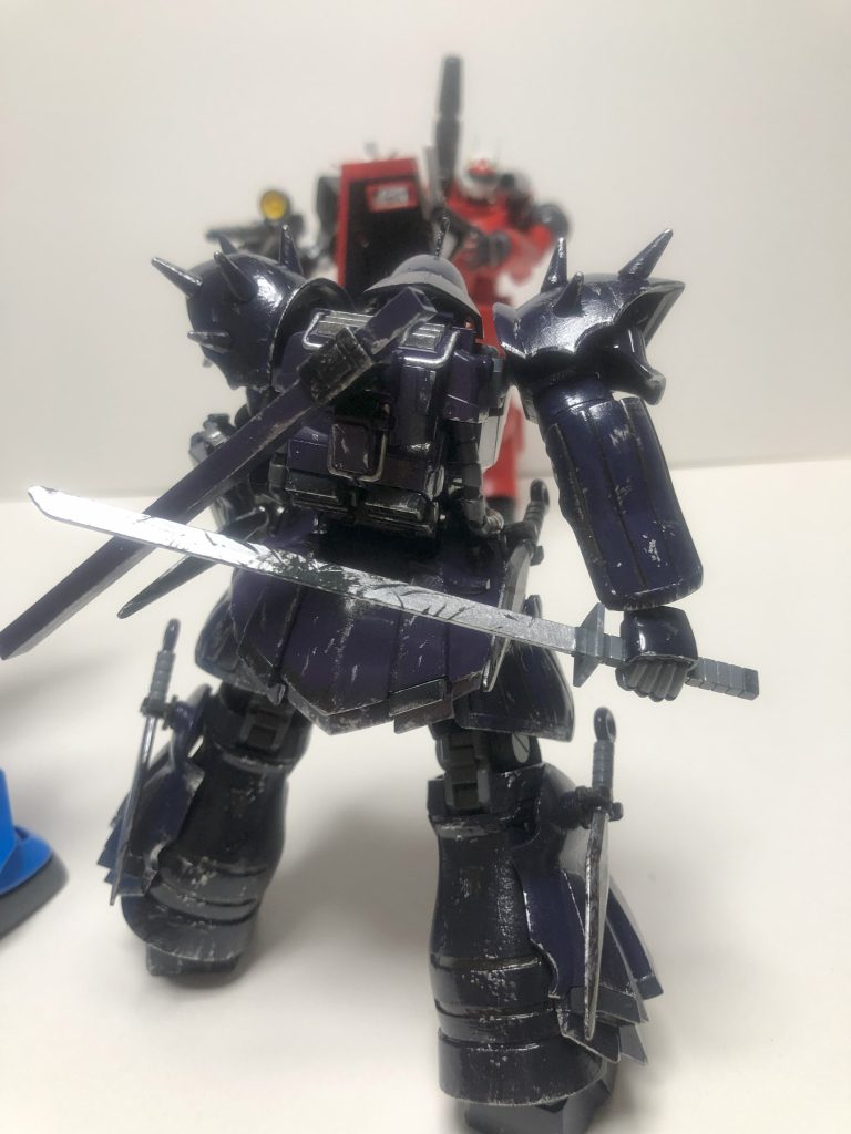 ゲーム本編ではこういう↑感じに構えるのがすごいしゅき♡でこっからｶﾞｽﾝ!ｶﾞｽﾝ!!ｶﾞｽｰﾝ!!!!!※友情出演[ガンダム＆ガンキャノン＆グフ]※