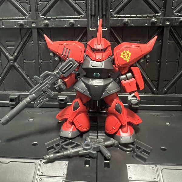 ゲルググ ウェルテクス クサントス モビルスーツアンサンブル 28 リペイント レビュー]機動戦士ガンダム MOBILE SUIT ENSEMBLE 28 その1
